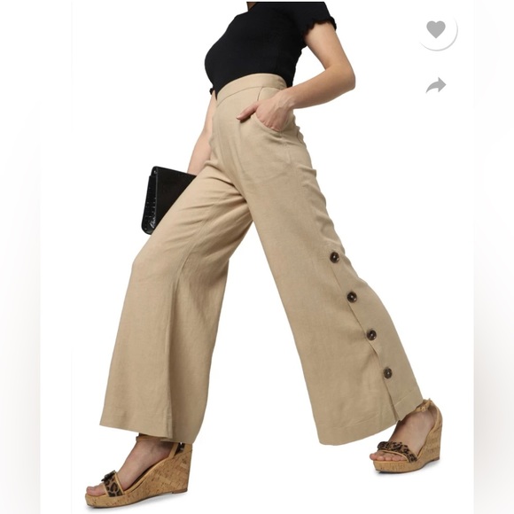 Vero Moda Linen Pant. Size -XS - Picture 5 of 11